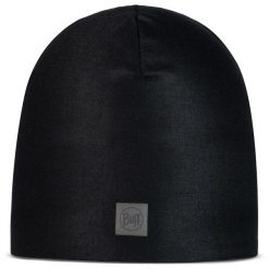 Czapka z daszkiem BUFF. Czarne czapki męskie Buff, na zimę, bez wzorów, sportowe. Za 215.99 zł.