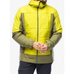 Kurtka ocieplana męska Haglofs Mimic Silver Hood. Zielone kurtki męskie Haglöfs, m, bez wzorów, sportowe, bez ramiączek, bez kaptura. Za 576.99 zł.