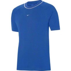 Koszulka sportowa męska Nike Strike 22 Thicker. Niebieskie t-shirty sportowe męskie Nike, l, bez wzorów, sportowe, bez ramiączek. Za 96.71 zł.