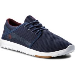 Sneakersy ETNIES - Scout 4101000419 Navy/Red 425. Niebieskie buty sportowe na co dzień męskie Etnies, z materiału. W wyprzedaży za 219.00 zł.