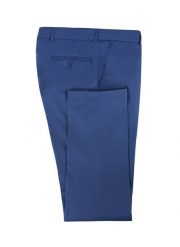 PAKO LORENTE – Spodnie męskie garniturowe PLM-6X-076-N. Niebieskie eleganckie spodnie męskie Pako Lorente, bez wzorów, z wełny, eleganckie. Za 99.99 zł.