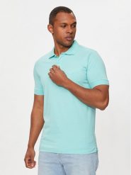Replay Polo M6548.000.23070 Niebieski Regular Fit. Niebieskie koszulki polo męskie Replay, m, bez wzorów, z bawełny, bez kołnierzyka, bez ramiączek. Za 199.99 zł.