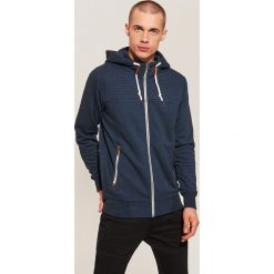 Bluza z kapturem - Granatowy. Bluzy nierozpinane męskie marki House. Za 139.99 zł.
