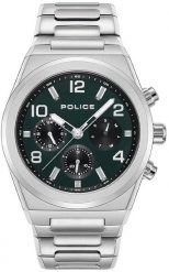 Zegarek POLICE PEWJK2226703. Kwarcowy, Kolor zielony. Mężczyzna. NoSize. Zielone zegarki męskie Police. Za 553.87 zł.
