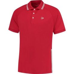 Koszulka sportowa męska Dunlop Club Polo Shirt. Czerwone koszulki polo męskie Dunlop, m, bez wzorów, sportowe, bez kołnierzyka, bez ramiączek. Za 159.99 zł.