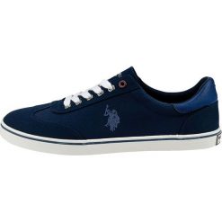 U.S. POLO ASSN. tenisówki męskie Ted 1 44 ciemnoniebieskie. Niebieskie trampki męskie U.S. Polo Assn., bez wzorów, bez zapięcia. Za 289.00 zł.