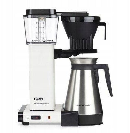 Moccamaster 79404 ekspres do kawy Półautomatyczny Przelewowy ekspres do kawy 1,25 l. Ekspresy ciśnieniowe Moccamaster. Za 1,324.99 zł.