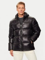 Schott NYC Kurtka zimowa COLUMBUSX Czarny Regular Fit. Czarne kurtki męskie Schott NYC, na zimę, m, bez wzorów, z syntetyku, bez ramiączek, bez kaptura. Za 699.99 zł.