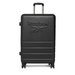 Walizka duża Reebok. Czarne walizki męskie Reebok, bez wzorów, duże. Za 349.99 zł.