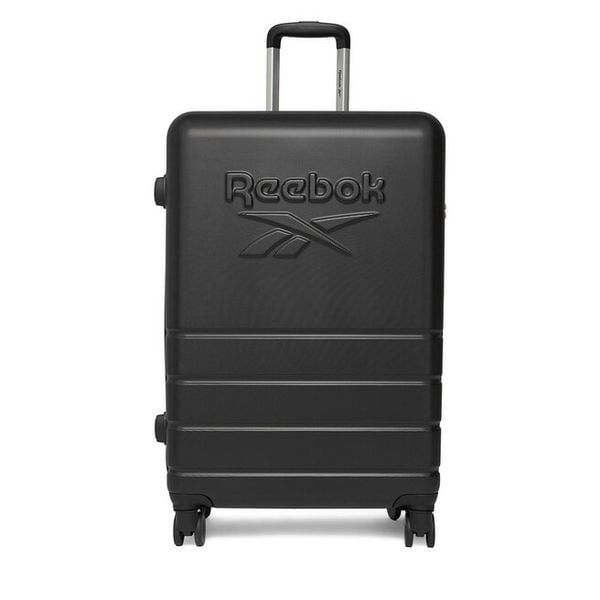 Walizka duża Reebok. Czarne walizki męskie Reebok, bez wzorów, duże. Za 349.99 zł.