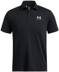 Koszulka męska polo UNDER ARMOUR Icon czarna M. Czarne koszulki polo męskie Under Armour, m, bez wzorów, bez kołnierzyka, bez ramiączek. Za 119.90 zł.