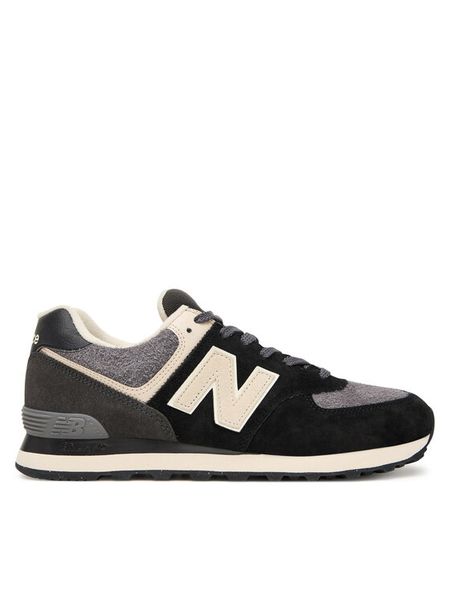 New Balance Sneakersy U574SBK M Czarny. Czarne buty sportowe na co dzień męskie New Balance, m, bez wzorów, ze skóry, bez ramiączek, bez kaptura. Za 439.00 zł.