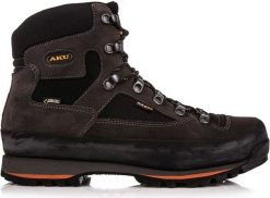 Buty trekkingowe męskie Aku Conero GTX brązowe r. 46. Brązowe buty trekkingowe męskie Aku, bez wzorów, bez zapięcia. Za 824.62 zł.