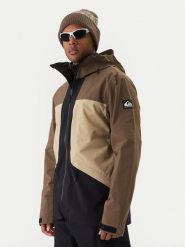 Quiksilver Kurtka snowboardowa Forever Stretch Goretex Jk EQYTJ03477 Brązowy Modern Fit. Brązowe kurtki narciarskie i snowboardowe męskie Quiksilver, na zimę, m, bez wzorów, z gore-texu, bez kaptura, narciarskie, gore-tex. Za 1,869.00 zł.