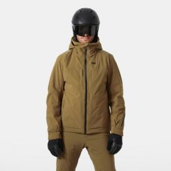Kurtka narciarska Helly Hansen Atlas Infinity Stretch. Brązowe kurtki narciarskie i snowboardowe męskie Helly Hansen, na zimę, m, bez wzorów, bez kaptura, narciarskie. W wyprzedaży za 2,742.50 zł.
