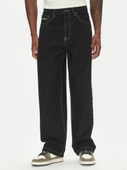 DC Jeansy Worker Baggy Denim Rbt ADYDP03079 Granatowy Baggy Fit. Niebieskie jeansy męskie DC, bez wzorów, z bawełny. Za 279.99 zł.