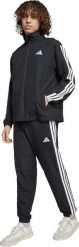 Dres męski adidas Sportswear Basic 3-Stripes Woven TT Track Suits czarny JI8849 3XL. Czarne komplety dresowe męskie ADIDAS, bez wzorów, z dresówki, bez ramiączek, bez kaptura. Za 241.91 zł.