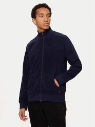 Polo Ralph Lauren Polar 714950620002 Granatowy Regular Fit. Niebieskie bluzy z polaru męskie Polo Ralph Lauren, l, bez wzorów, z polaru, bez ramiączek, bez kaptura. Za 559.99 zł.