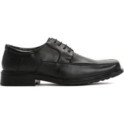 Czarne Półbuty Algor. Eleganckie półbuty męskie marki Born2be. Za 69.99 zł.