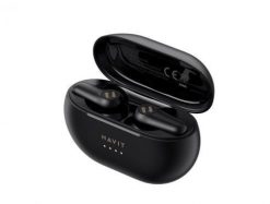 Bezprzewodowe słuchawki TWS Havit TW915E (czarny). Czarne słuchawki bluetooth Havit. Za 167.07 zł.