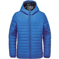 Męska Pikowana Bluza Z Kapturem Nautilus. Niebieskie bluzy nierozpinane męskie STORMTECH, m, bez wzorów, bez ramiączek, z kapturem. Za 449.99 zł.