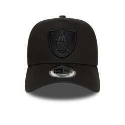 Czapka z daszkiem New Era Las Vegas Raiders NFL Essential Eframe. Czarne czapki męskie New Era, bez wzorów, casualowe. Za 187.00 zł.