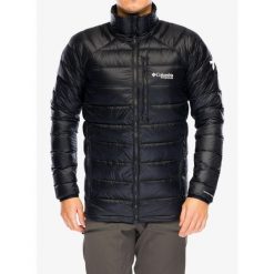 Kurtka puchowa męska Columbia Arctic Crest Down Jacket. Czarne kurtki męskie Columbia, m, bez wzorów, z puchu, sportowe, bez ramiączek, bez kaptura. Za 1,049.99 zł.