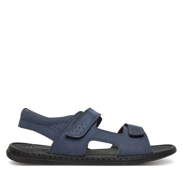 Sandały Lasocki. Niebieskie sandały męskie Lasocki, bez zapięcia. Za 149.99 zł.