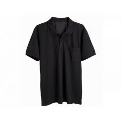 Polo JuCad. Czarne koszulki polo męskie JUCAD, m, bez wzorów, sportowe, bez kołnierzyka, bez ramiączek. Za 219.50 zł.