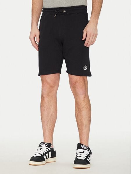 Blend Szorty sportowe 20718064 Czarny Regular Fit. Czarne szorty sportowe męskie Blend, bez wzorów, z bawełny, sportowe. Za 59.99 zł.