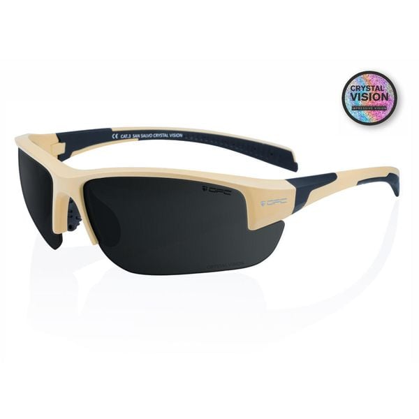 Okulary przeciwsłoneczne unisex OPC San Salvo Crystal Vision. Czarne okulary przeciwsłoneczne męskie OPC, bez wzorów, sportowe. Za 279.99 zł.