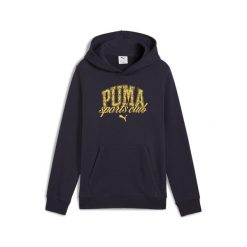 Młodzieżowa bluza z kapturem PUMA Class PUMA New Navy Blue. Niebieskia bluzy nierozpinane męskie Puma, m, bez wzorów, z kapturem. Za 204.35 zł.
