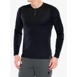 Bluza rowerowa męska Fox Flexair Pro LS Jersey. Czarne bluzy nierozpinane męskie FOX, m, bez wzorów, z jersey, sportowe, bez ramiączek, bez kaptura. Za 375.99 zł.