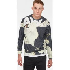 Bluza "Core" w kolorze szarym. Szare bluzy nierozpinane męskie G-Star, l, bez wzorów, bez ramiączek, bez kaptura. W wyprzedaży za 235.95 zł.