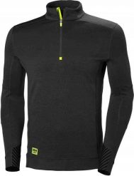 Helly Hansen Koszulka termo Helly Hansen Lifa Half Zip Black. Czarne bielizna termoaktywna męska Helly Hansen, m, bez wzorów, bez ramiączek. Za 249.00 zł.