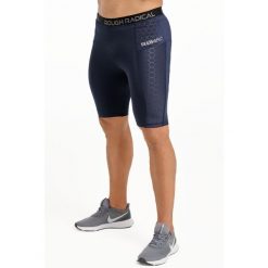 Spodenki termoaktywne fitness męskie Rough Radical Stone Shorts. Niebieskie szorty sportowe męskie ROUGH RADICAL, bez wzorów, sportowe. W wyprzedaży za 127.42 zł.