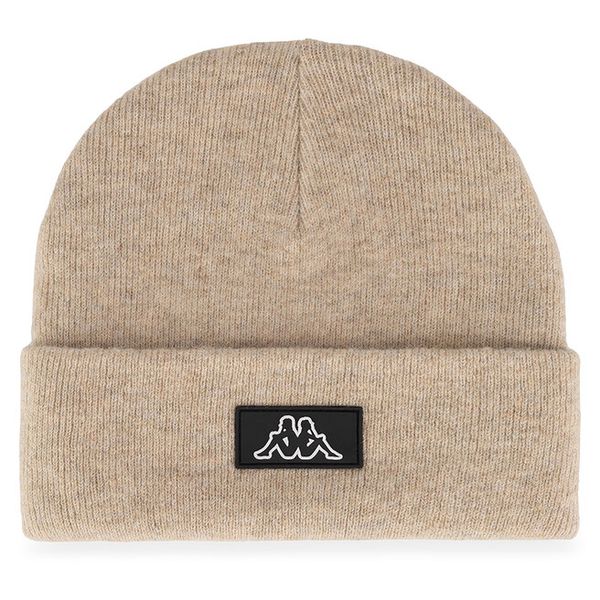 Czapka Kappa. Brązowe czapki męskie Kappa, na zimę, bez wzorów. Za 59.99 zł.