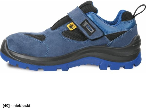 WILK MF ESD S1P SRC - sandały 37. Sandały męskie CERVA, bez zapięcia. Za 184.36 zł.