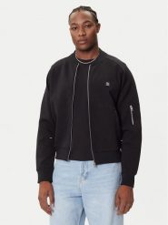 HUGO Bluza Dargenzip 50542590 Czarny Oversize. Czarne bluzy rozpinane męskie Hugo, m, bez wzorów, z bawełny, bez ramiączek, bez kaptura. Za 579.99 zł.