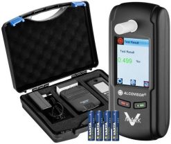 Alkomat elektrochemiczny AlcoVisor Mark V Plus (Black) z drukark�. Alkomaty Alcovisor. Za 2,048.69 zł.