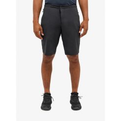 Spodenki turystyczne męskie Haglofs L.I.M Fuse II Shorts. Czarne szorty sportowe męskie Haglöfs, bez wzorów, sportowe. Za 214.99 zł.