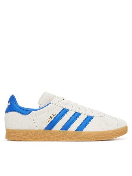 Adidas Sneakersy Gazelle JR6292 Beżowy. Brązowe buty sportowe na co dzień męskie ADIDAS, m, bez wzorów, ze skóry, bez ramiączek, bez kaptura. Za 379.99 zł.