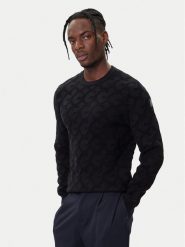 Guess Sweter M5BR19 Z0470 Czarny Regular Fit. Czarne kardigany męskie Guess, m, z aplikacjami, z syntetyku, bez ramiączek. Za 449.99 zł.