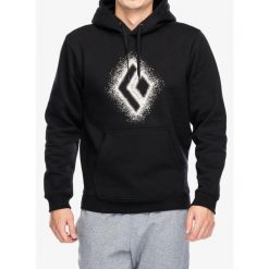 Bluza z kapturem męska Black Diamond Chalked Up 2.0 PO Hoody. Czarne bluzy nierozpinane męskie Black Diamond, l, bez wzorów, sportowe, bez ramiączek, z kapturem. Za 247.99 zł.