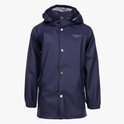 Kurtka przeciwdeszczowa turystyka junior Swedemount Väderöarna Coat wodoodporna. Niebieskie kurtki męskie SWEDEMOUNT, m, bez wzorów, młodzieżowe, bez ramiączek, bez kaptura. Za 199.99 zł.