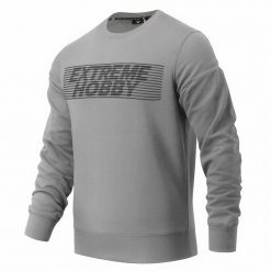 Bluza męska EXTREME HOBBY HIDDEN. Niebieskie bluzy nierozpinane męskie EXTREME HOBBY, m, bez wzorów, z bawełny, klasyczne, bez ramiączek, bez kaptura. Za 199.00 zł.