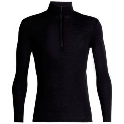 Icebreaker Koszulka Męska Z Długim Rękawem Mens 175 Everyday Ls Half Zip Black Xl. Bielizna termoaktywna męska marki Icebreaker. W wyprzedaży za 229.00 zł.