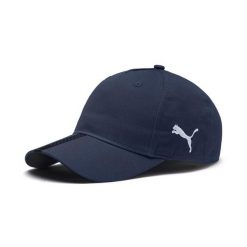 Czapka Puma Logo Liga, Dla obu płci. Białe czapki męskie Puma, bez wzorów, z bawełny, sportowe. Za 190.00 zł.