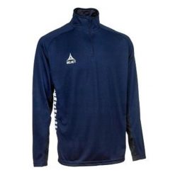 Bluza dresowa męska rozpinana Select SPAIN 1/2 ZIP granatowa. Niebieskie bluzy rozpinane męskie Select, m, bez wzorów, z dresówki, sportowe, bez ramiączek, bez kaptura. W wyprzedaży za 146.50 zł.