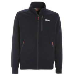 Sweter Slam Deck Fz Dorosłych. Niebieskie swetry męskie SLAM, bez wzorów, z bawełny, sportowe, bez kołnierzyka, bez ramiączek. Za 491.40 zł.